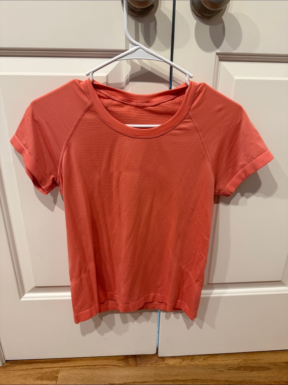 lululemon athletica Short Sleeve Active Tee - Coral/Salmon